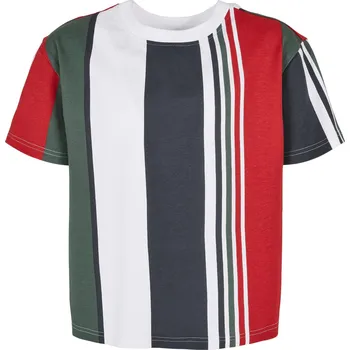Pánská móda Boys Heavy Oversized Big AOP Stripe Tee bílá/námořnická Urban Classics Other 2539372