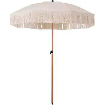 Slunečník Zahradní slunečník se střapci Ecru 2 m PATIO