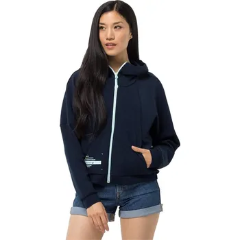 Dámská mikina JACK WOLFSKIN Dámská trekingová bunda Jack Wolfskin Starboard MODRÁ