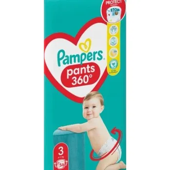 Plenkové kalhoty Plenkové Kalhotky Pampers Pants Velikost 3 56 ks