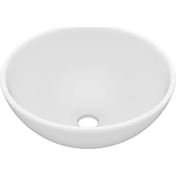 Umyvadlo na desku asymetrické VidaXL Bathroom 32,5 cm bílé