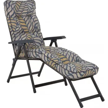 Zahradní lehátko Polohovací zahradní lehátko Lena Lounger Black Edition G050-06IB PATIO 462302