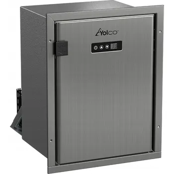 Lednice Kompresorová chladnička Yolco QL40 SILVER