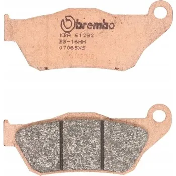 Brzdová destička Brzdové Destičky 07065XS BREMBO sintrovaný skútr