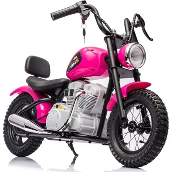 malá motorka Elektrická motorka A9902 36V 350W růžová