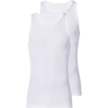 Pánské tílko esmara Men Pánský nátělník, 2 kusy (bílá, 7/XL)