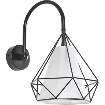 Nástěnné svítidlo Nástěnné svítidlo Polux bílé, černé E27 20 W