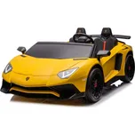Dětské elektrické autíčko Lamborghini Aventador SV 400W žluté