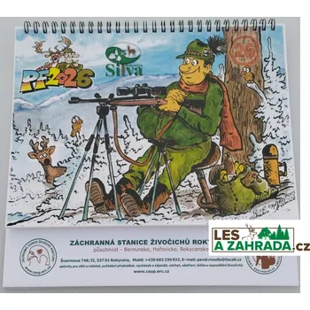 Kalendář Stolní kalendář Silva Bohemica 2026