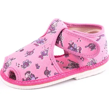 Dětské bačkory HP Čechtín 805 holka - klasické, pevné, růžové |Botonožka.cz Varianta: 13 cm