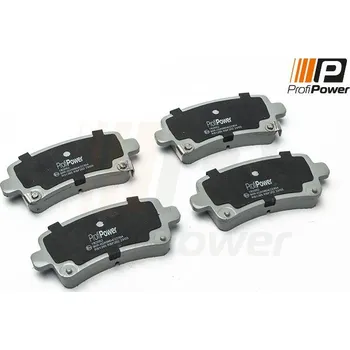 Brzdová destička Sada brzdových destiček, kotoučová brzda ProfiPower 1B2052