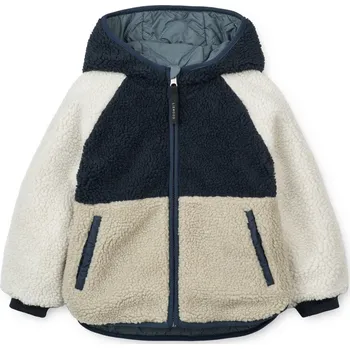 Chlapecká bunda LIEWOOD Jackson Oboustranná bunda Whale Blue multi mix Velikost (od výrobce): 104