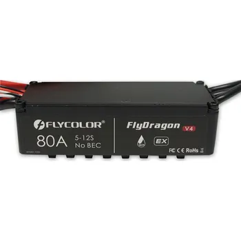 RC vybavení FlyDragon V4- 80A ESC HV 5-12S OPTO