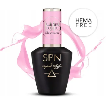 Lak na nehty SPN Nails Builder Bottle Obsession 10 ml gel jednofázový gel v lahvičce