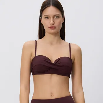 Dámský kabát Reserved - Horní díl plážového oblečení - tmavě fialová - 324HP-49X - 324HP-49X-7C0