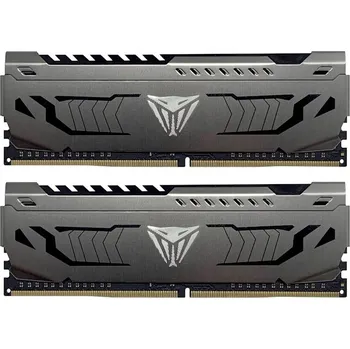 Operační paměť Patriot Viper Steel/DDR4/8GB/3200MHz/CL16/2x4GB/Grey