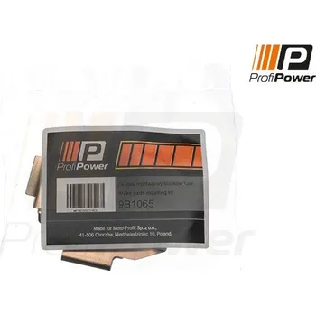 Přislušenství brzdového systému Sada příslušenství obložení kotoučové brzdy ProfiPower 9B1065