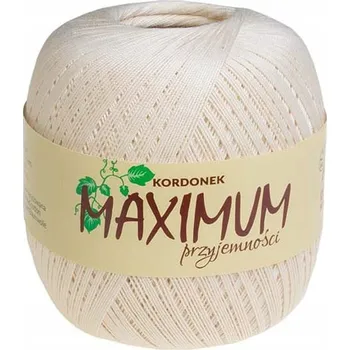 Příze Háčkovací Příze Opus Natura bavlněný béžový 565 m