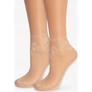 Dámské ponožky Dámské Kotníkové Ponožky Marilyn E21 38-40 béžové