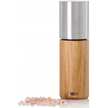 Kuchyňský mlýnek AdHoc Mlýnek na pepř nebo sůl Ikon, CeraCut, dřevo akácie 16 cm