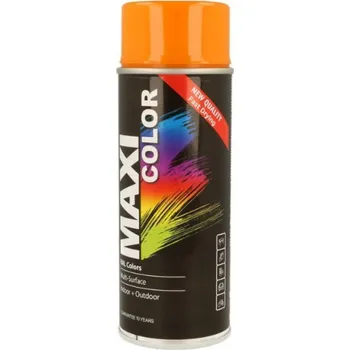 Barva ve spreji European Aerosols s.r.o. Sprej MaxiColor, univerzální, RAL2000 žlutooranžová lesk, 400ml