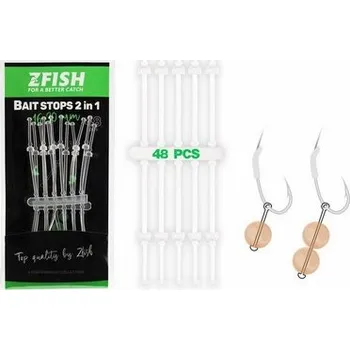 Zfish Zarážka Silicone Boilie Stops 16-30 mm - 48 ks