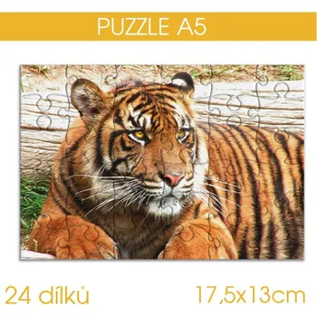 Žertovný předmět Puzzle A5 24 dílků