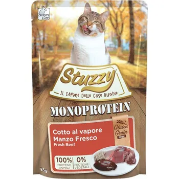 Krmivo pro kočku Stuzzy Cat Monoprotein GF - hovězí 85g