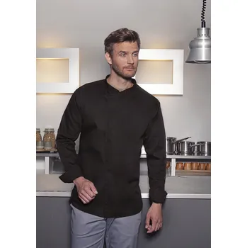 Gastro oděv KARLOWSKY Kuchařská košile s dlouhým rukávem a překladem Basic Barva: Bílá, Velikost: 4XL