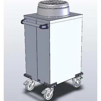 Úklidový vozík ABNER VOZÍK PT 1 PODAVAČ TALÍŘŮ NEVYHŘÍVANÝ | ABNER, 11217