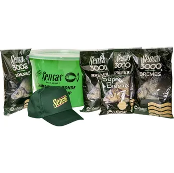 Návnadová surovina Sensas Akční Kbelík S Krmením 3000 Bremes (Cejn)