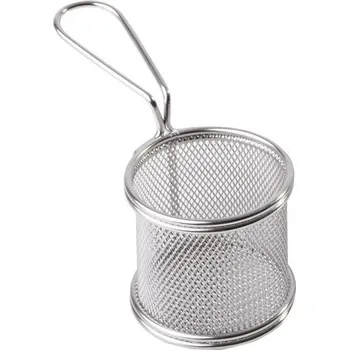 APS Košík na servírování potravin, průměr 80 mm, inox | APS, Snack Holder