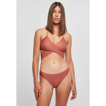 Dámské oblečení Dámské terakotové bikiny Urban Classics červená 2543785