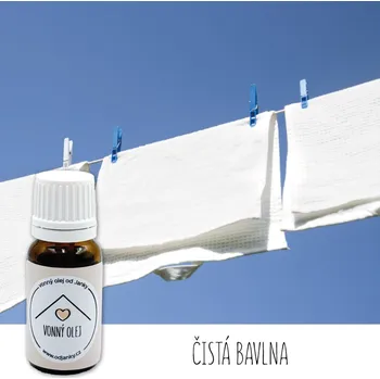 Vonný olej Od Janky Vonný olej Čistá bavlna 10 ml