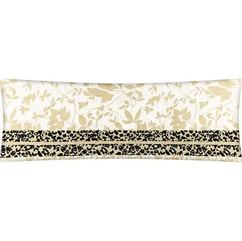 Povlak na polštářek POVLAK na relaxační polštář - 50x145 cm Bílá,Béžová