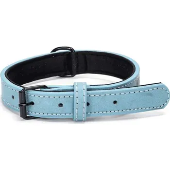 Obojek pro psa Obojek Nobleza s přezkou pro psa M (š. 3 cm x d. 61 cm) - 3 barvy Barva: Modrá