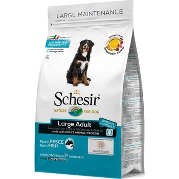 Krmivo pro psa Schesir Dog Large Adult - Tuňák a sleď s rýží 12kg