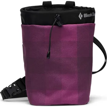 lezecké magnezium BLACK DIAMOND Gym Chalk Bag - Pytlík na magnesium Barva: Purple Square, Velikost: S-M