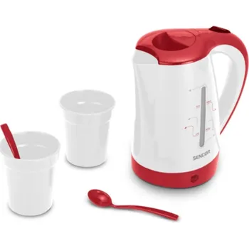 Rychlovarná konvice Rychlovarná konvice Sencor SWK 150RD 1100 W 0,5 l bílá