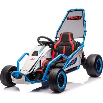 Dětské vozidlo Ramiz Elektrická driftovací motokára TORNADO 2x150W 24V modrá