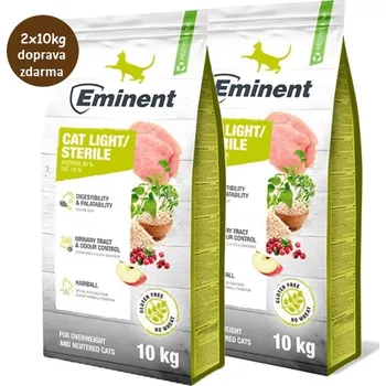 Krmivo pro kočku Eminent CAT Light/Sterile 30/10 2x10kg