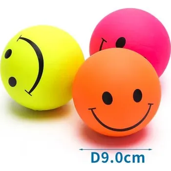 Hračka pro psa Nobleza Gumový míč pro psa Smile - 9,0 cm