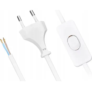 Napájecí kabel Solight jednoduchý Prodlužovací Kabel 2 m 1 ks zásuvek bílý