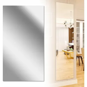 Zrcadlo FÓLIE ZRCADLOVÁ NALEPOVACÍ SAMOLEPICÍ ZRCADLO NA NÁBYTEK ZE STĚNY 200X60 CM