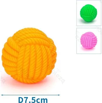 Hračka pro psa Měkký vinylový míč pro psa Nobleza - 7,5 cm Barva: Žlutá