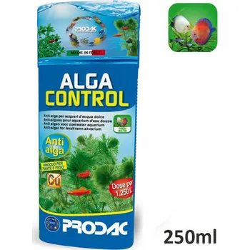 Akvarijní chemie Prodac Alga Control - přípravek na odstranění řas 250ml