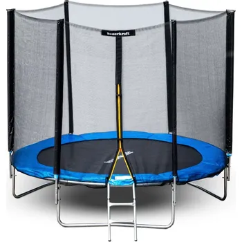Trampolína Zahradní trampolína s vnější ochrannou sítí 10 ft (304–312 cm) + žebřík