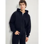 Mikina na zip s kapucí - XS - House - černá - 632IJ-99X