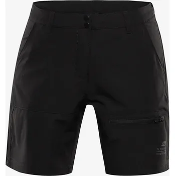 Dámské kraťasy ALPINE PRO Dámské Dámské softshellové kraťasy ALPINE PRO BAKA black Černá 26/32 (2826465)