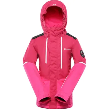 Dětská lyžařská bunda s membránou PTX Alpine Pro ZARIBO - růžová / 152/158